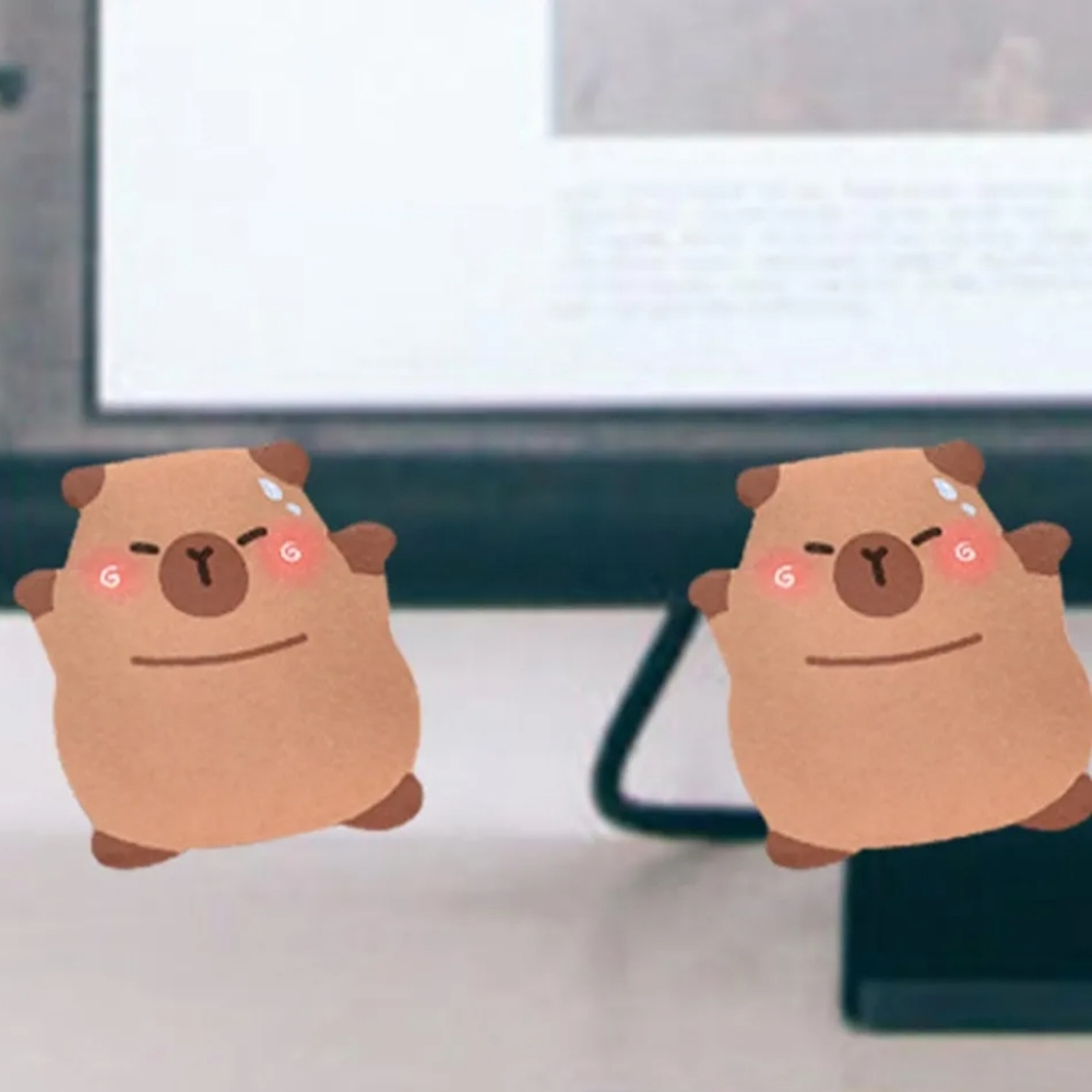 2/$10 Capybara Sticky Notes - Style 3 - Picture 3 of 5